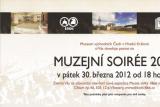 MUZEJNÍ SOIREÉ 2012