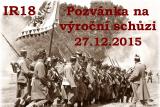 Pozvánka na Výroční schůzi 27.12.2015