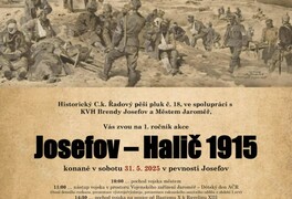 Josefov – Halič 1915 (I. ročník)